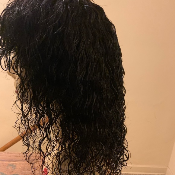 PREVIOUSLY WORN Genius Wigs Lace Front Wig Versatility Wet & Wavy 2in1 Wig - Picture 2 of 7